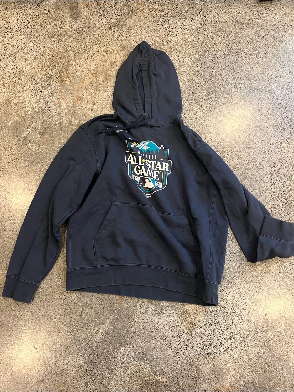 Nike Navy Blue All-Star Game Pullover Hoodie